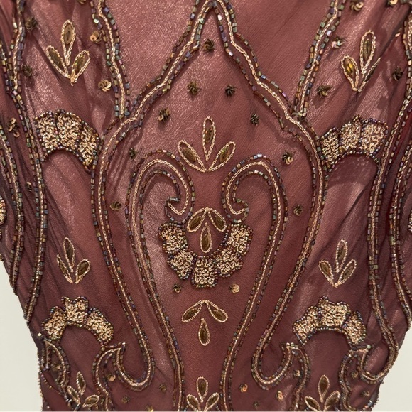 Adrianna Papell Beaded tank top size 12P - Picture 6 of 11